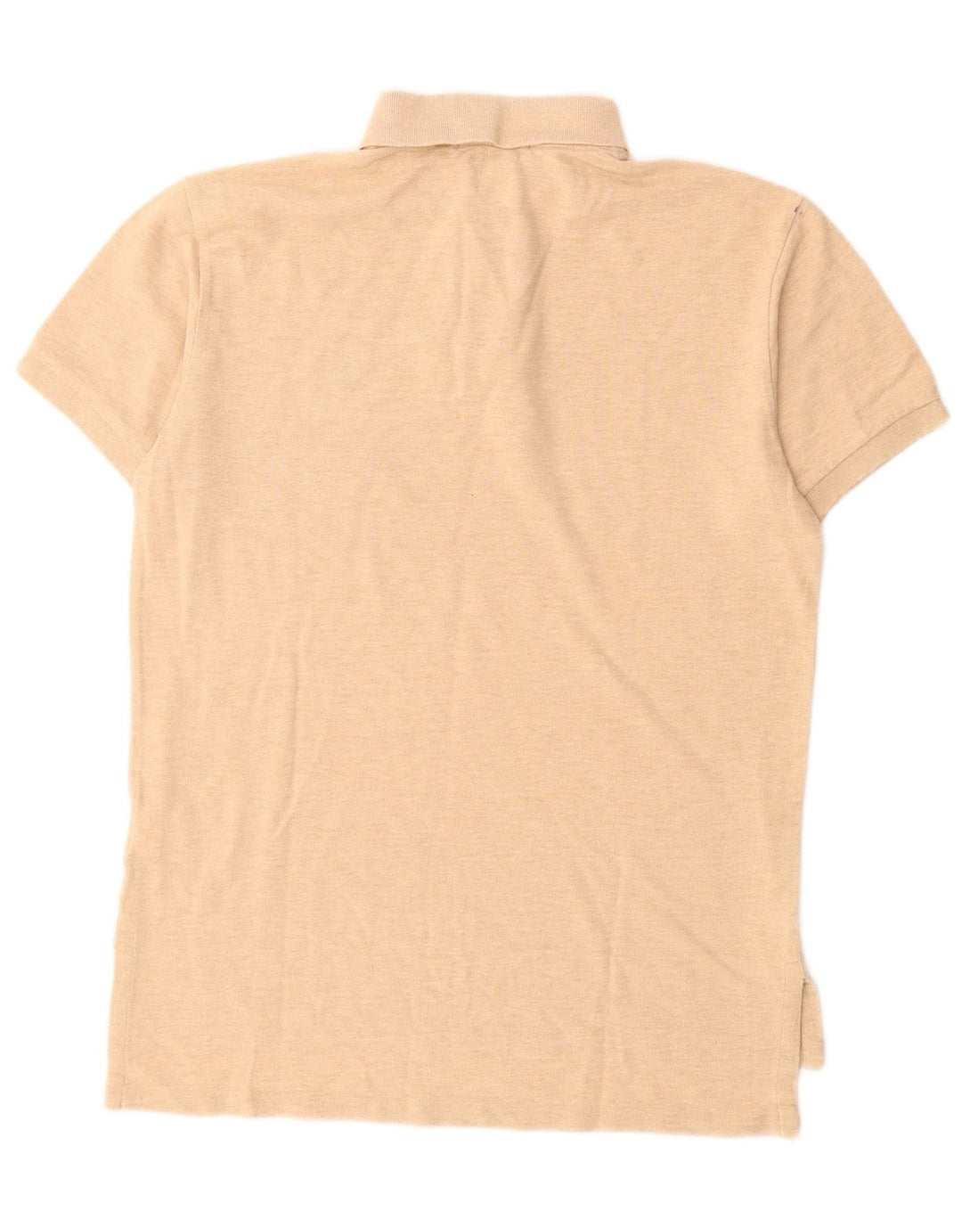 POLO RALPH LAUREN Herren-Poloshirt mit individueller Passform, Größe S, Beige, Baumwolle