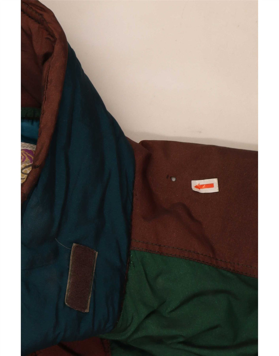 Silvy Herren-Skijacke IT 52 XL, grünes Farbblock-Polyester