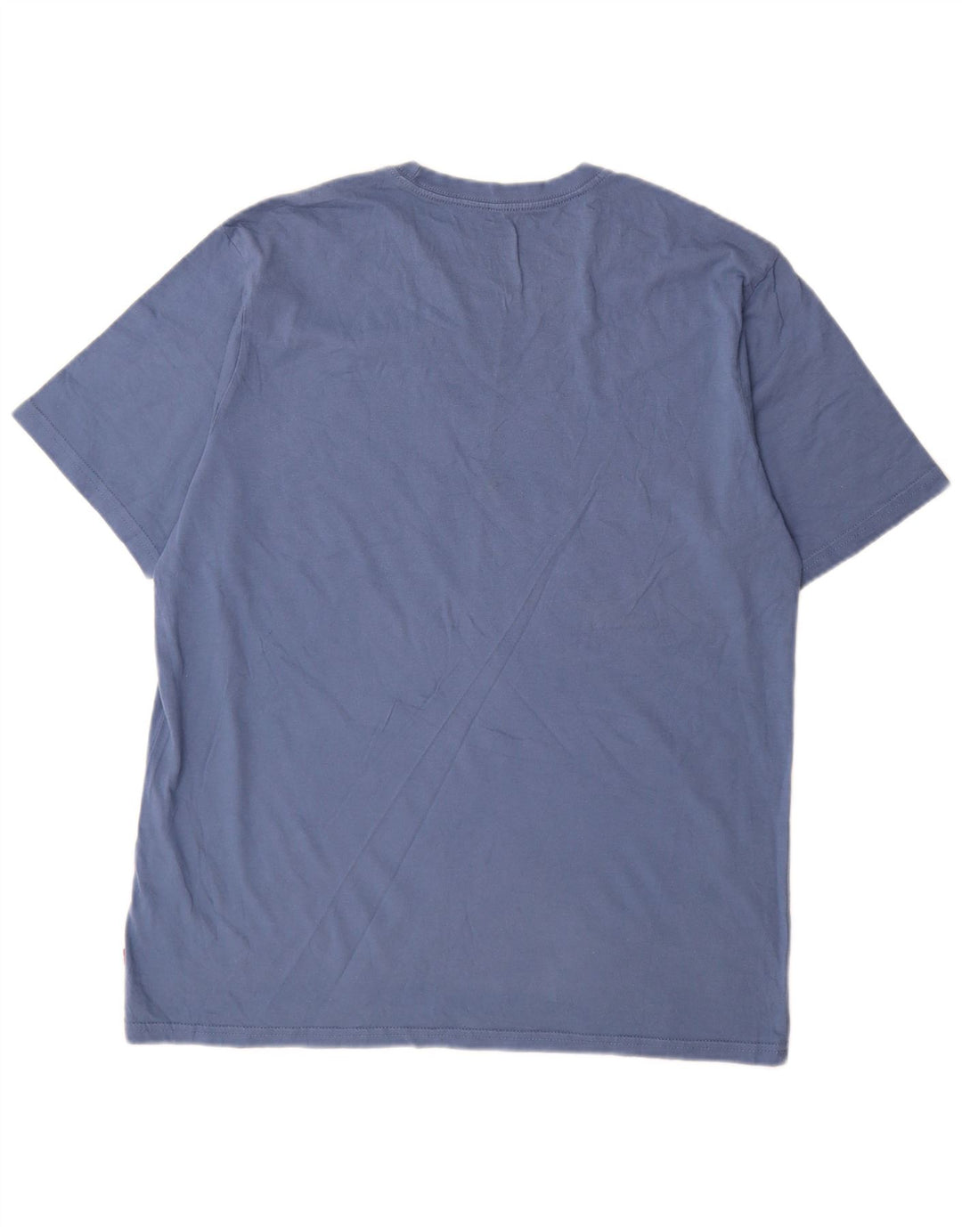 Levi's Herren Relaxed Fit Graphic T-Shirt Top aus mittelblauer Baumwolle
