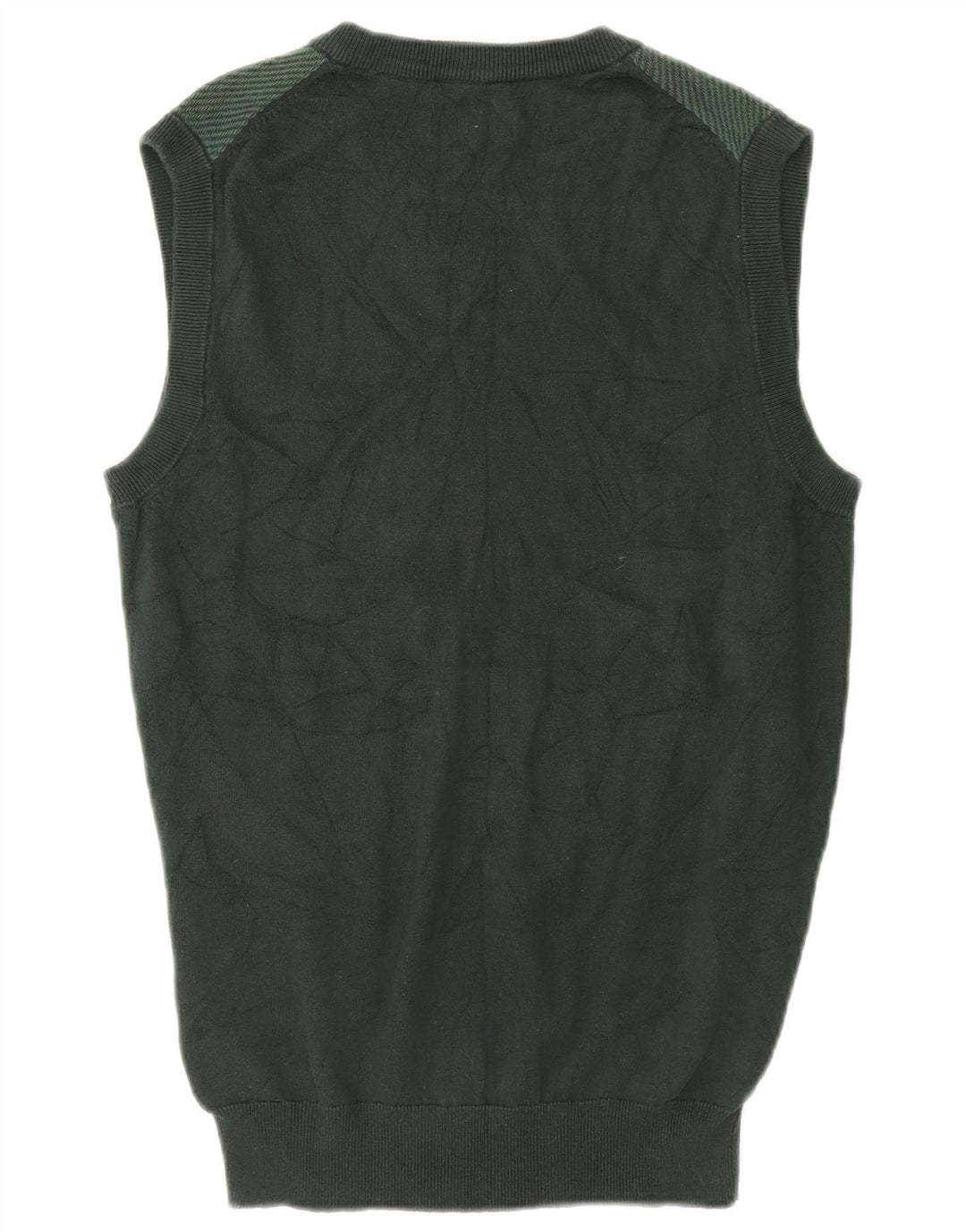 Chaps Herren-Weste-Tanktop, klein, grüne Baumwolle