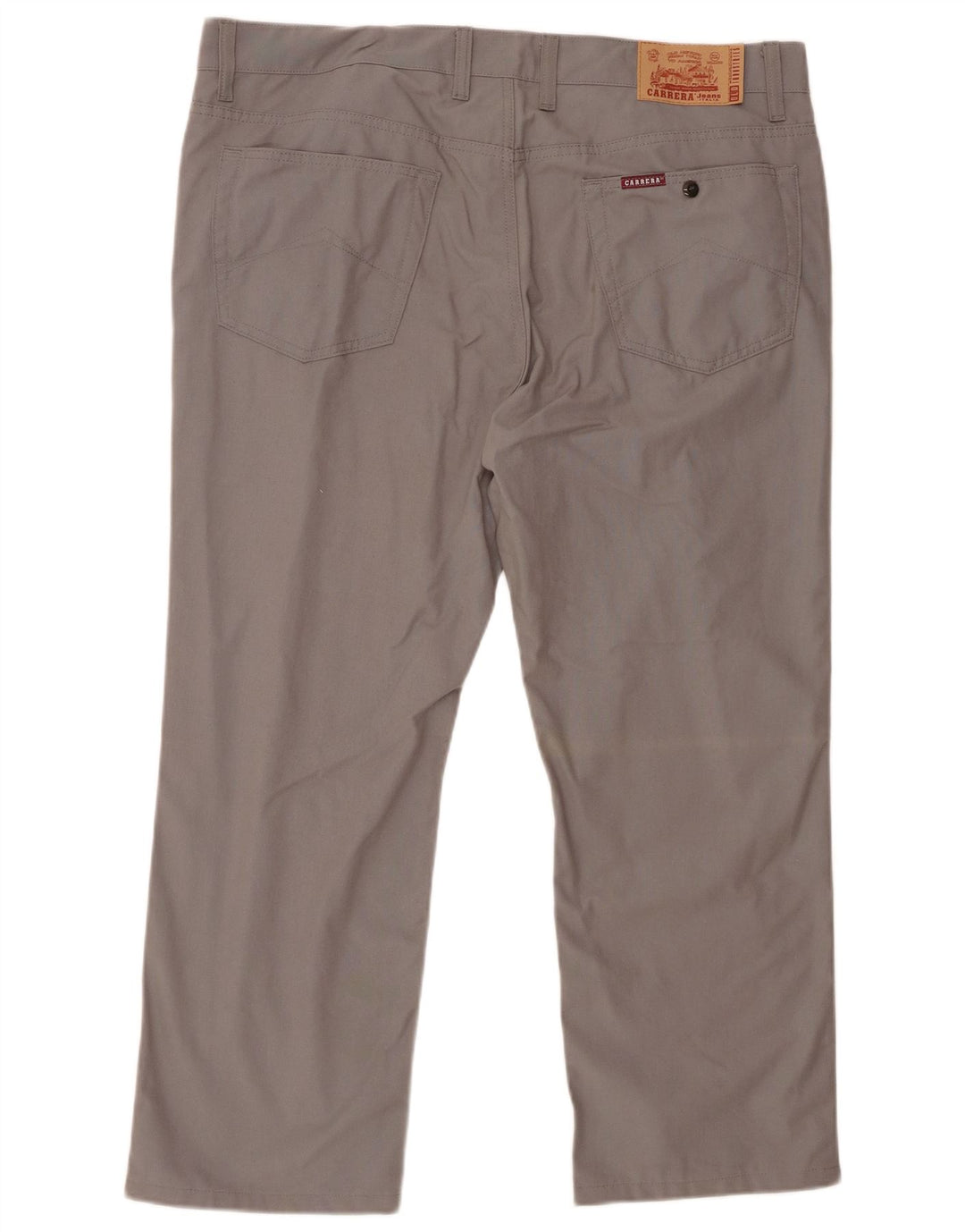 CARRERA Herren 700 Straight Casual Hose W40 L26 Graue Baumwolle