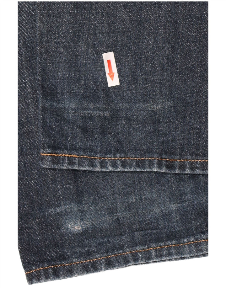 Levi's Herren 501 Straight Jeans W38 L32 Blaue Baumwolle