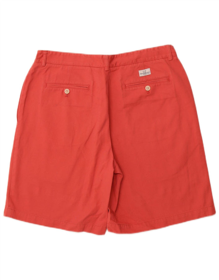 VINEYARD VINES Damen Chinoshorts W35 Große rosa Baumwolle