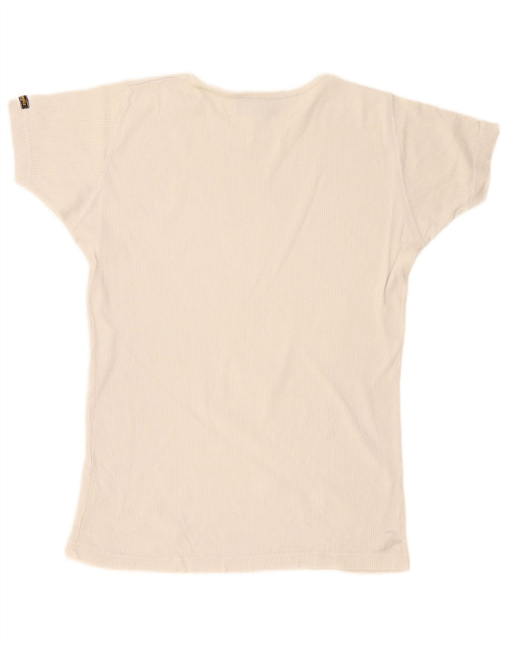 Wrangler Herren T-Shirt Top Medium Off White