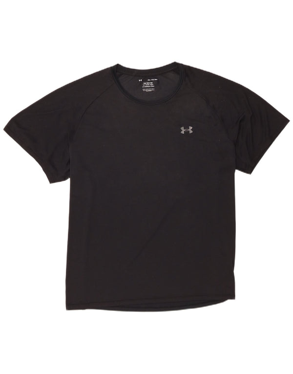 Under Armour Herren T-Shirt Top 2XL Schwarz Polyester