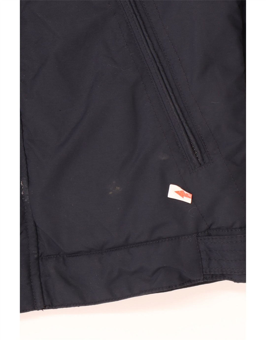 North Sails Wattierte Jacke mit Kapuze für Jungen, 5–6 Jahre, Marineblau, Polyacryl