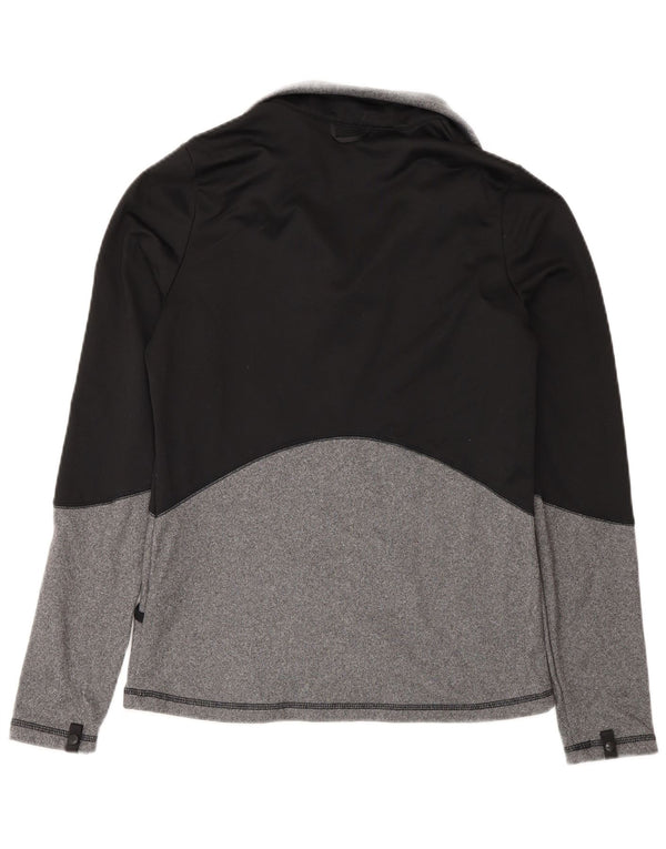 The North Face Damen-Trainingsanzug-Top-Jacke, UK 10, Größe S, Schwarz, Farbblock