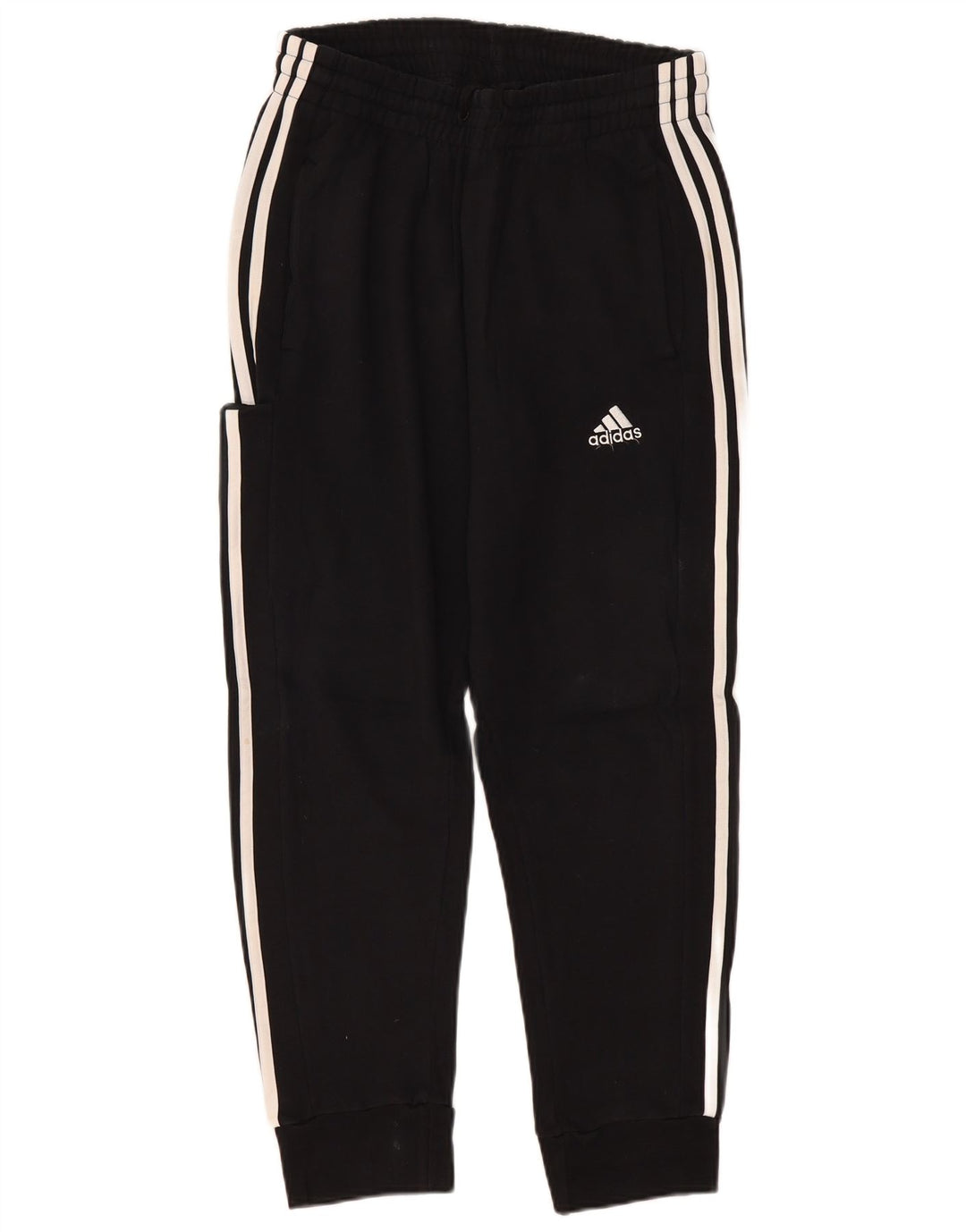 Adidas Herren-Trainingshose, Jogginghose, mittelschwarz, Baumwolle