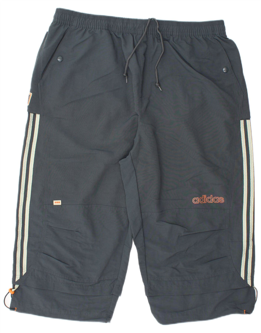 Adidas Herren Bermuda Sport Shorts 2XL Grau Polyamid