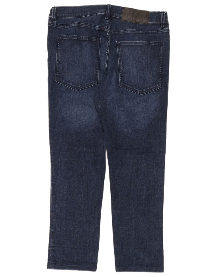 Cheap Monday Damen Straight Jeans W32 L26 Marineblaue Baumwolle