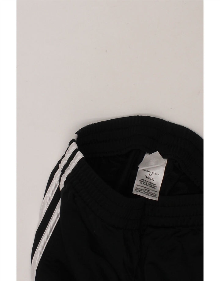 ADIDAS Boys Sport Shorts 10-11 Years Medium  Black Polyester Vintage Adidas and Second-Hand Adidas from Messina Hembry 