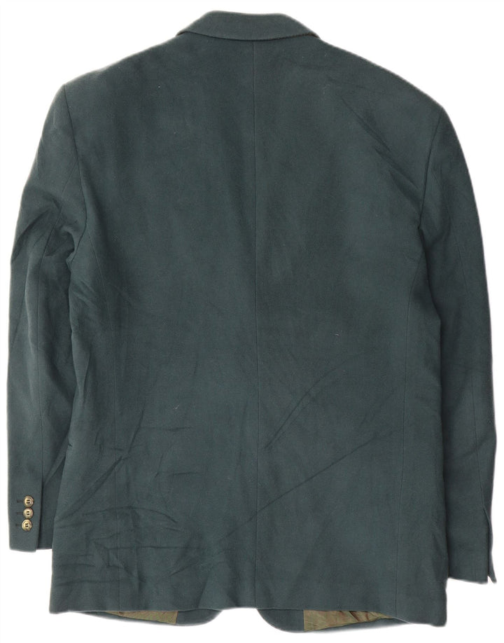 Camel Active Herren-Blazer mit 2 Knöpfen, IT 50, große grüne Wolle