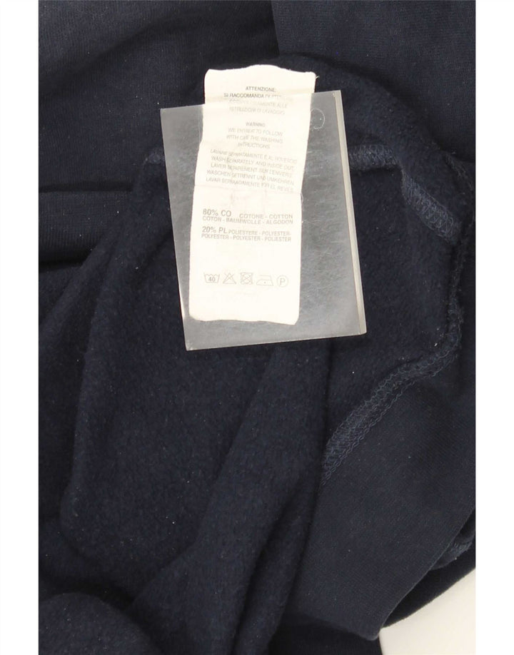 Carrera Herren Grafik-Sweatshirt-Pullover 2XL Marineblau aus Baumwolle