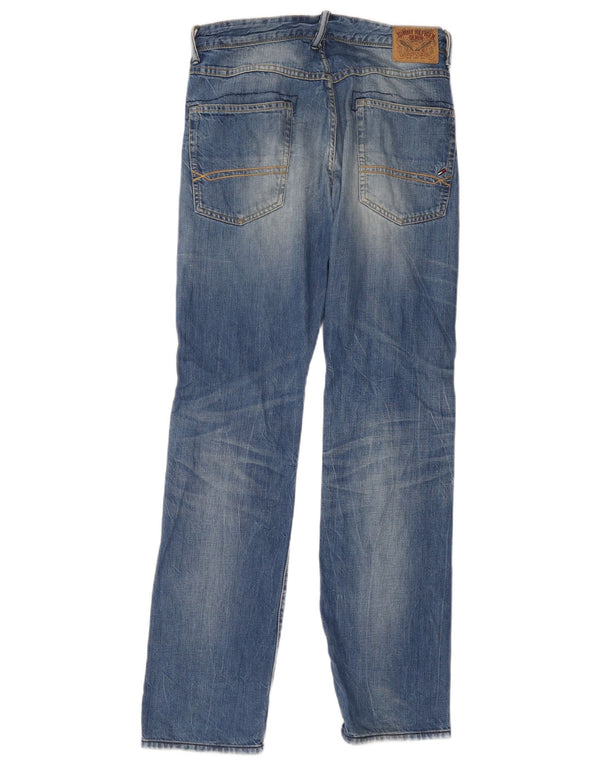 Tommy Hilfiger Damen Rex High Waist Straight Jeans W30 L34 Blau