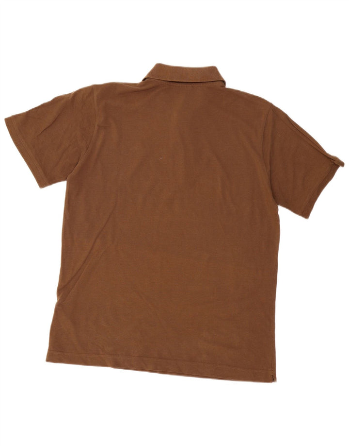 Kappa Herren-Poloshirt aus mittelbrauner Baumwolle