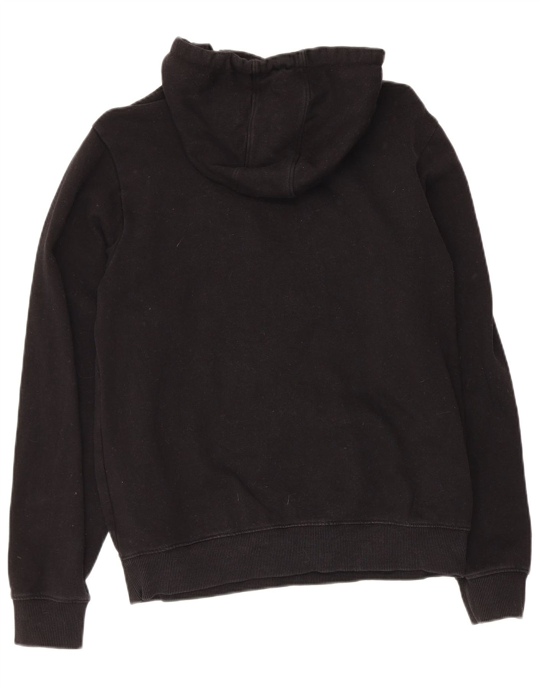 Guess Herren-Kapuzenpullover mit Grafik, Größe S, schwarze Baumwolle
