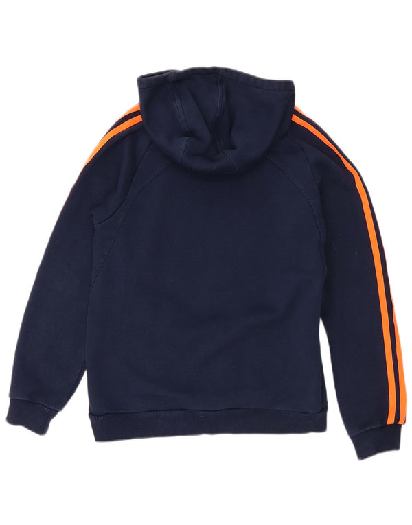 Adidas Jungen Graphic Hoodie Pullover 11–12 Jahre groß Marineblau gestreift