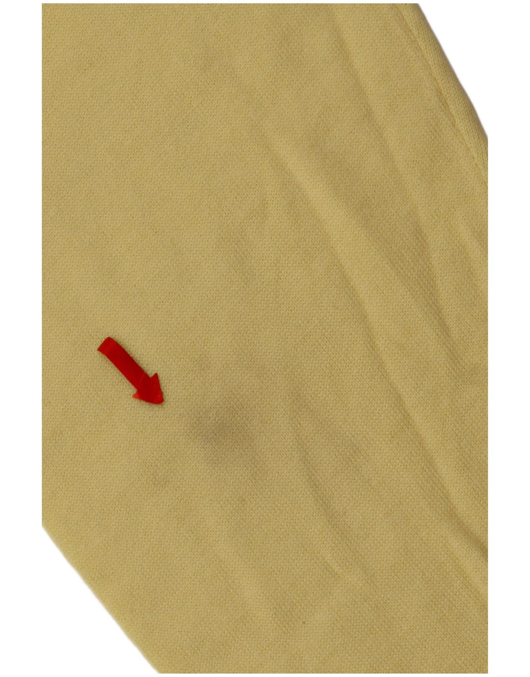 Erin Herren-Pullover mit V-Ausschnitt, groß, gelbe Schurwolle