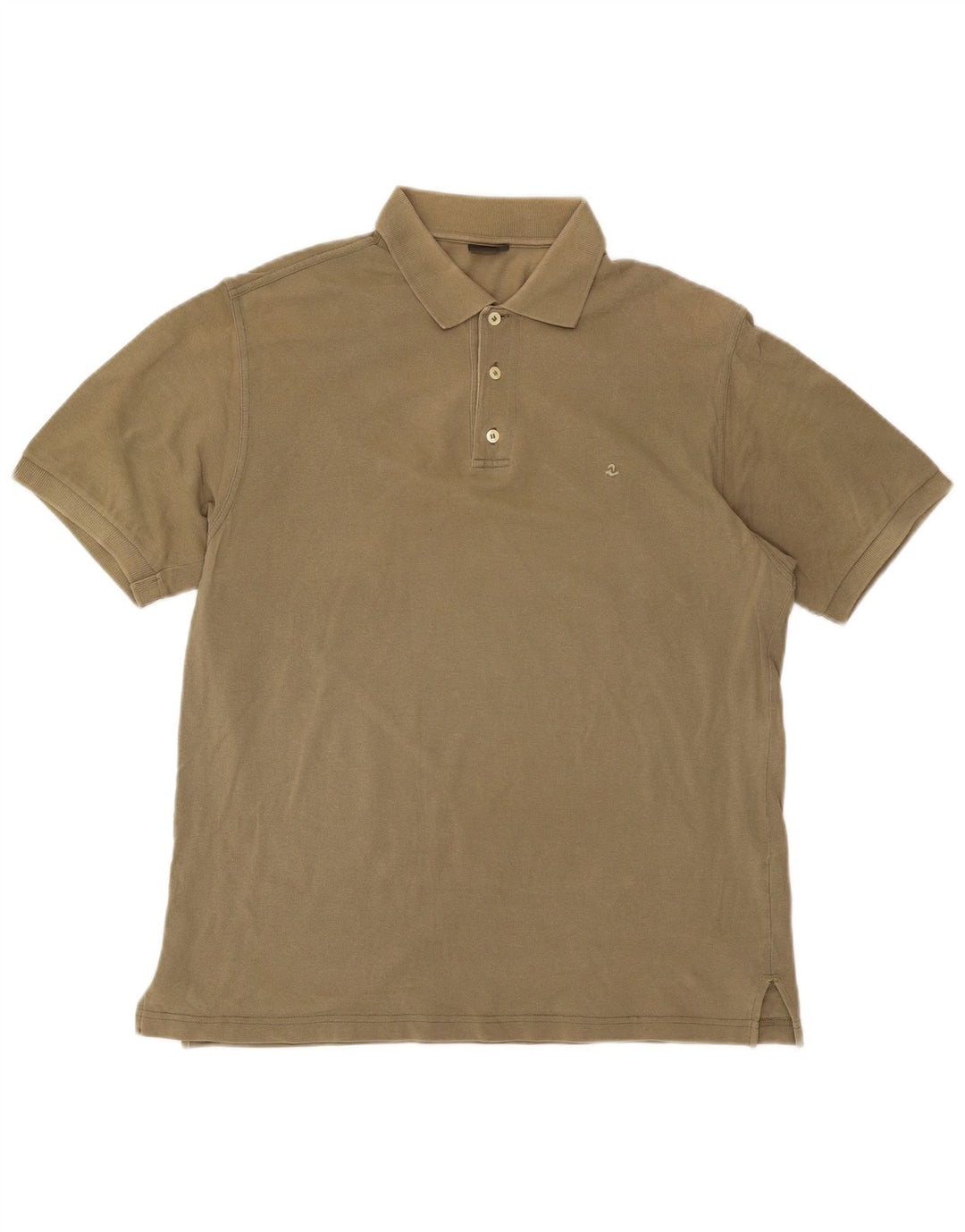 INVICTA Herren-Poloshirt, große Khaki-Baumwolle