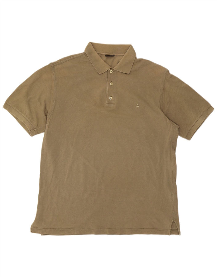 INVICTA Herren-Poloshirt, große Khaki-Baumwolle