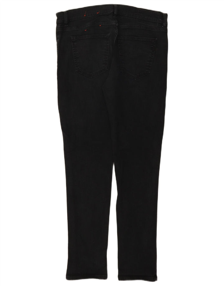 Diesel Herren Slim Jeans W32 L29 Schwarze Baumwolle