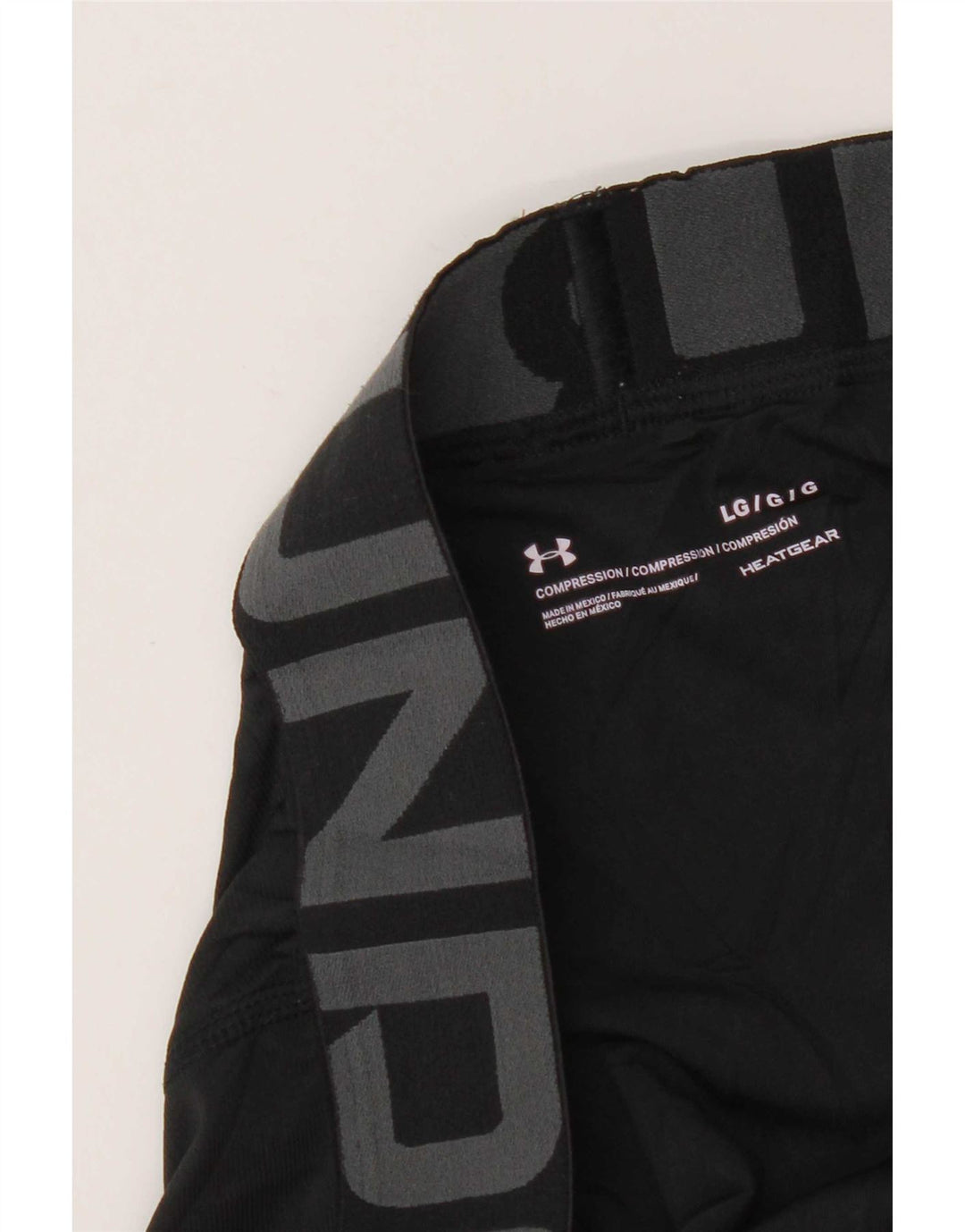 Under Armour Herren Heat Gear Grafik-Leggings, Größe L, Schwarz