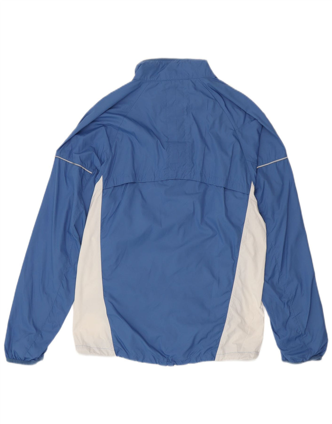 Nike Herren-Trainingsanzug-Oberteiljacke, kleines blaues Colourblock-Nylon