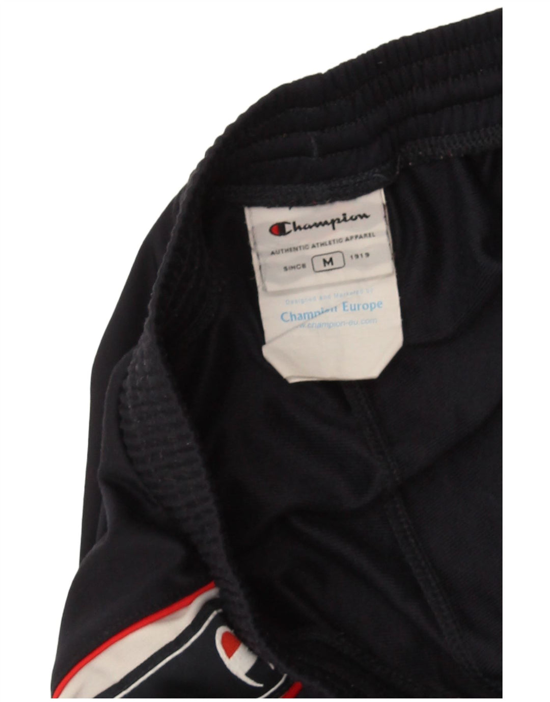 Champion Herren-Trainingshose mit Grafik, mittelgroß, Marineblau, Polyester