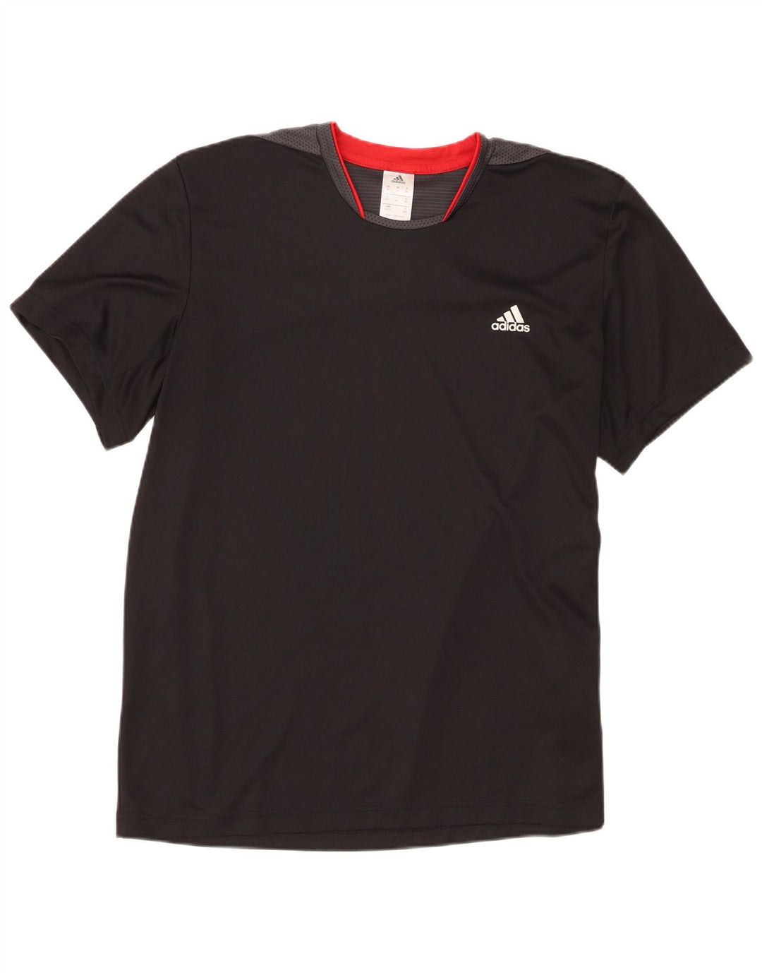 Adidas Herren T-Shirt Top XL Schwarz Polyester