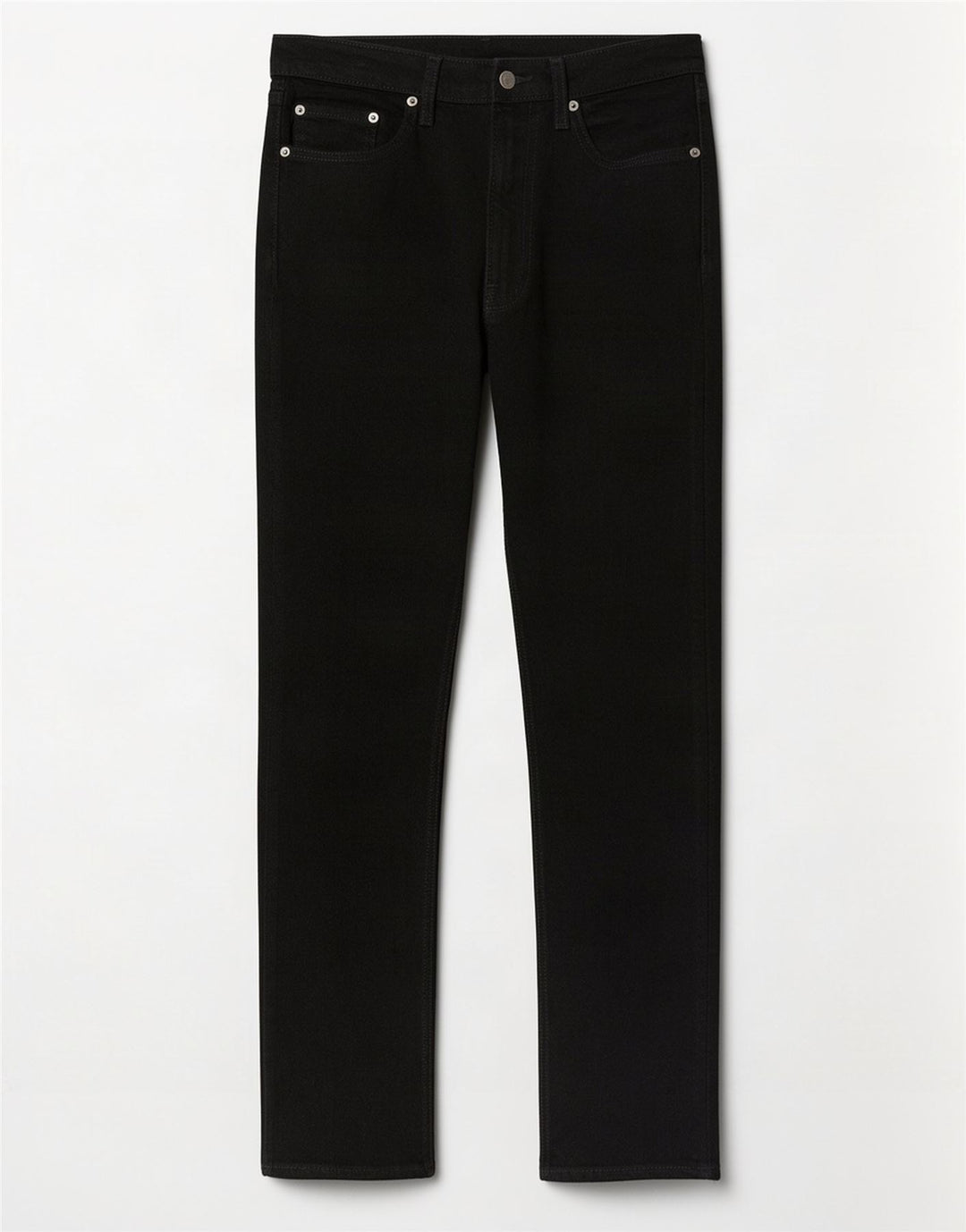 Levi's Herren 514 Straight Jeans W31 L32 Schwarze Baumwolle