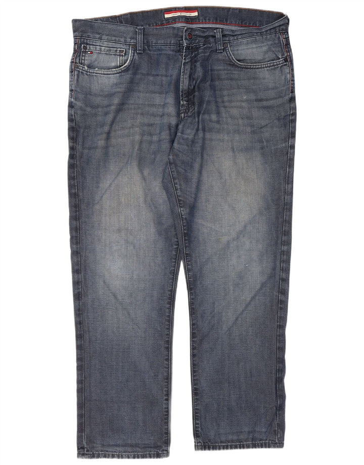 Tommy Hilfiger Herren Straight Jeans W38 L30 Blau