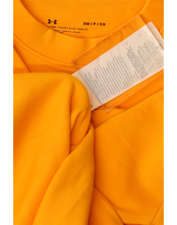 Under Armour Damen-Sweatshirt in Übergröße, Gr. 10, Größe S, Orange