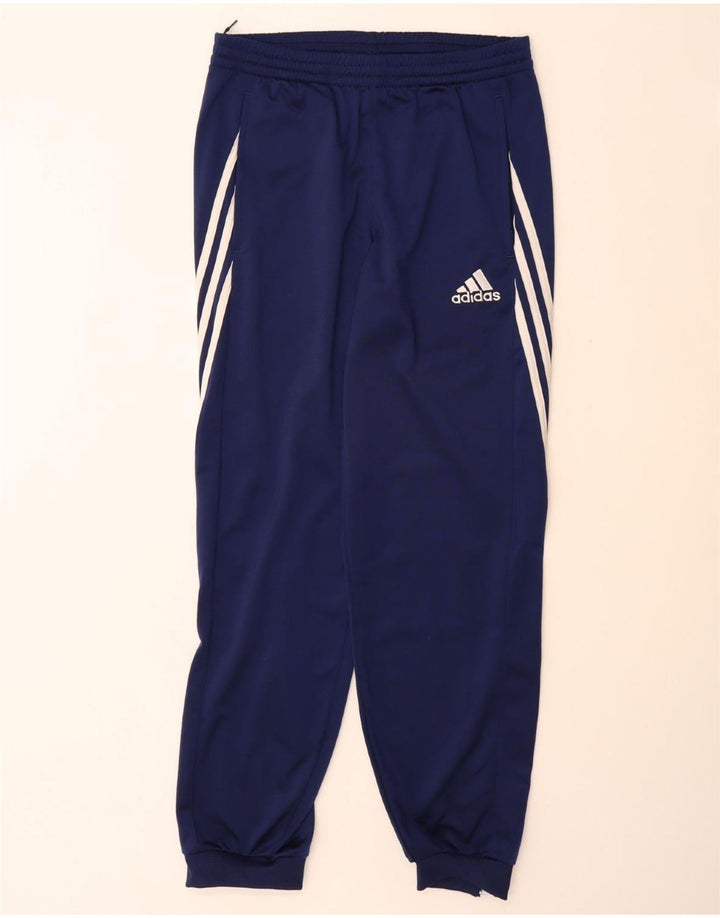 ADIDAS Herren-Trainingshose, Jogginghose, mittelblau, Polyester