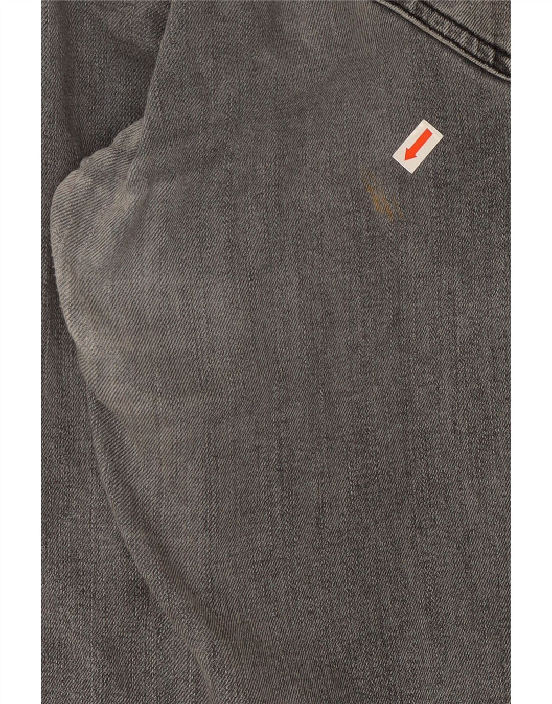 Levi's Herren Straight Jeans W34 L32 Graue Baumwolle