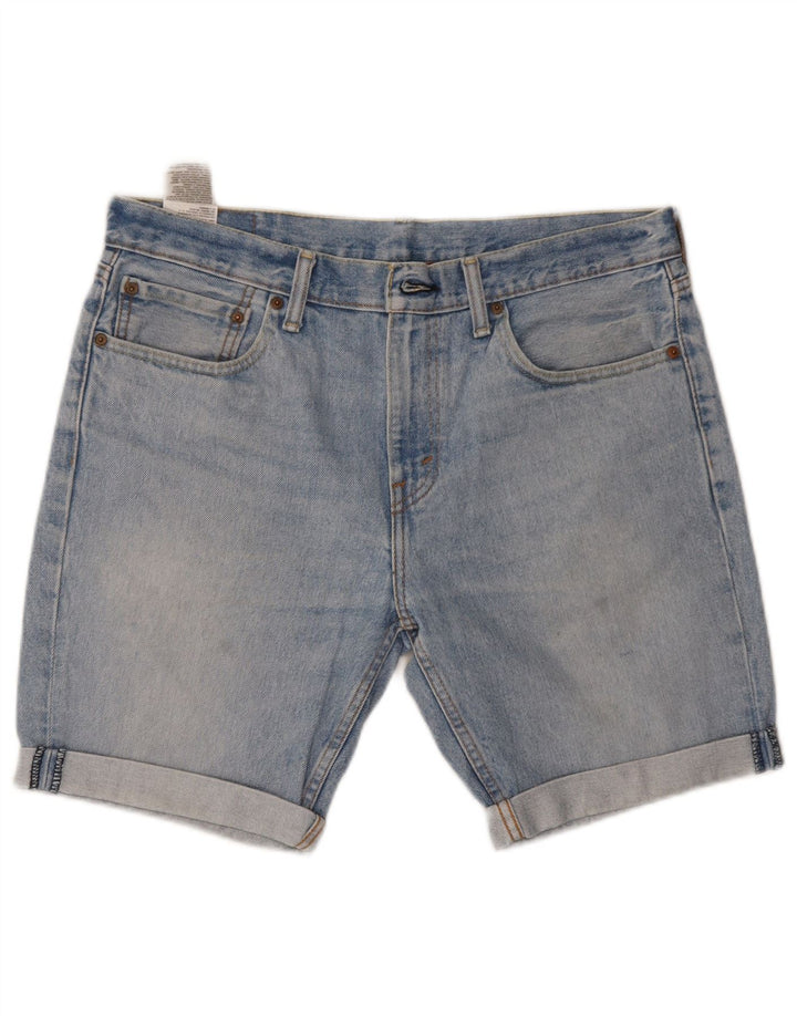 Levi's Herren 511 Denim Shorts W34 Große blaue Baumwolle