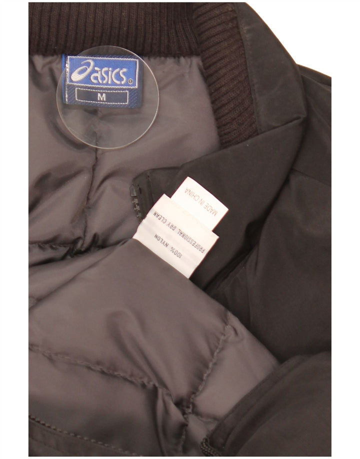 Oasis Herren Wattierte Jacke UK 38 Medium Schwarz Nylon