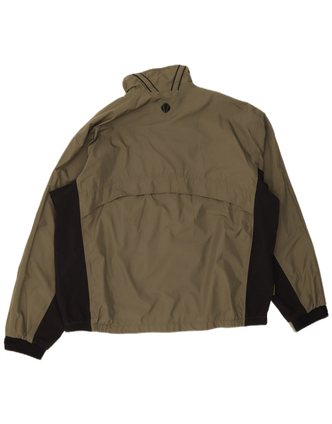 Sunice Herren-Windbreaker-Jacke, UK 40, groß, Khaki, Farbblock-Polyester