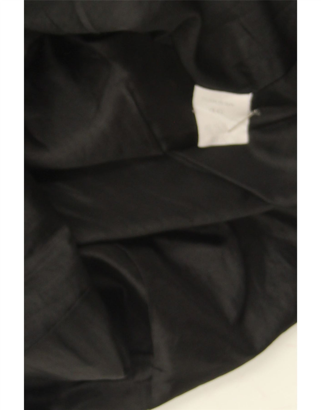 VINTAGE Womens Overcoat IT 46 Large Black Polyester Vintage Vintage and Second-Hand Vintage from Messina Hembry 