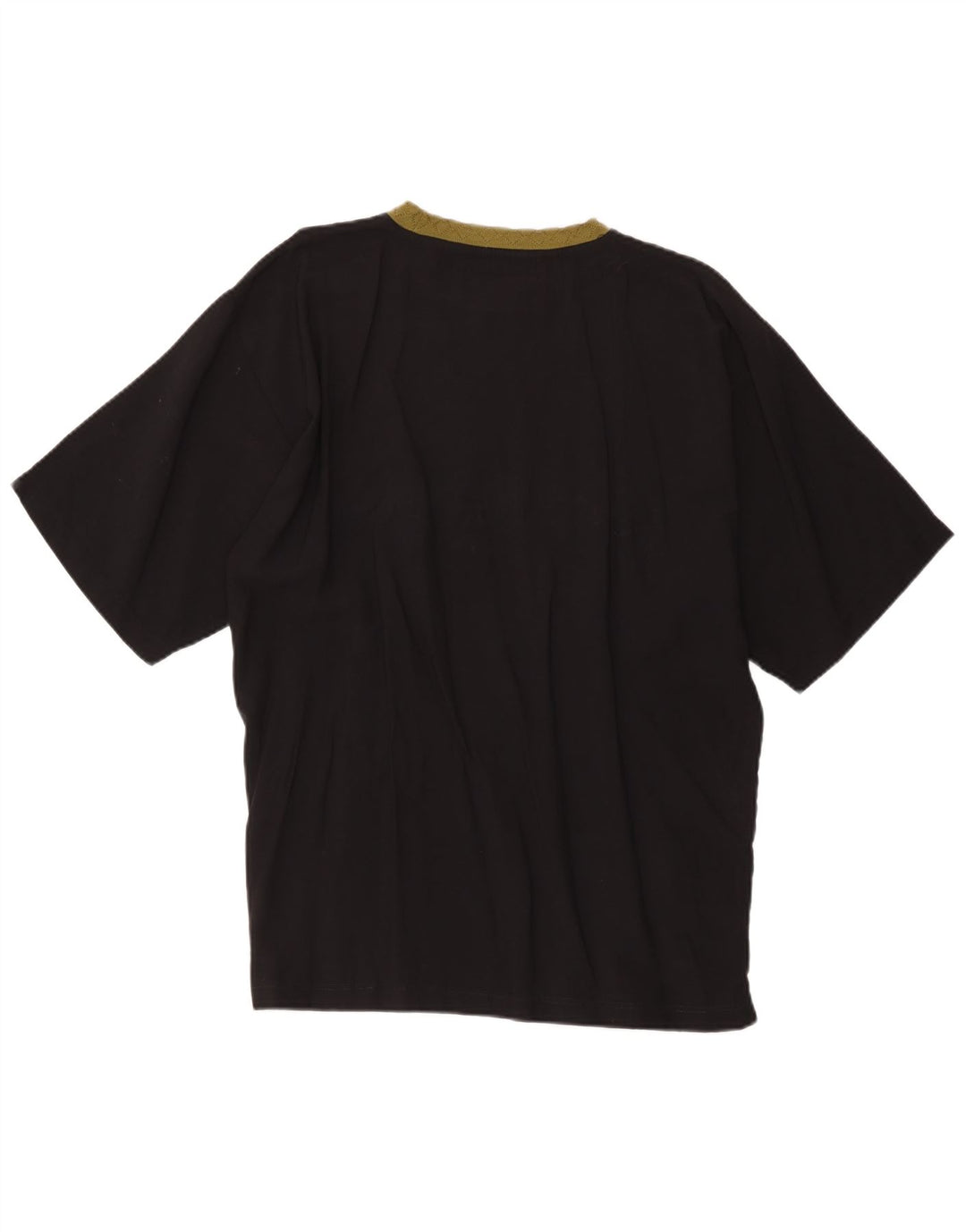 Vintage Herren T-Shirt mit Grafik, groß, schwarze Viskose
