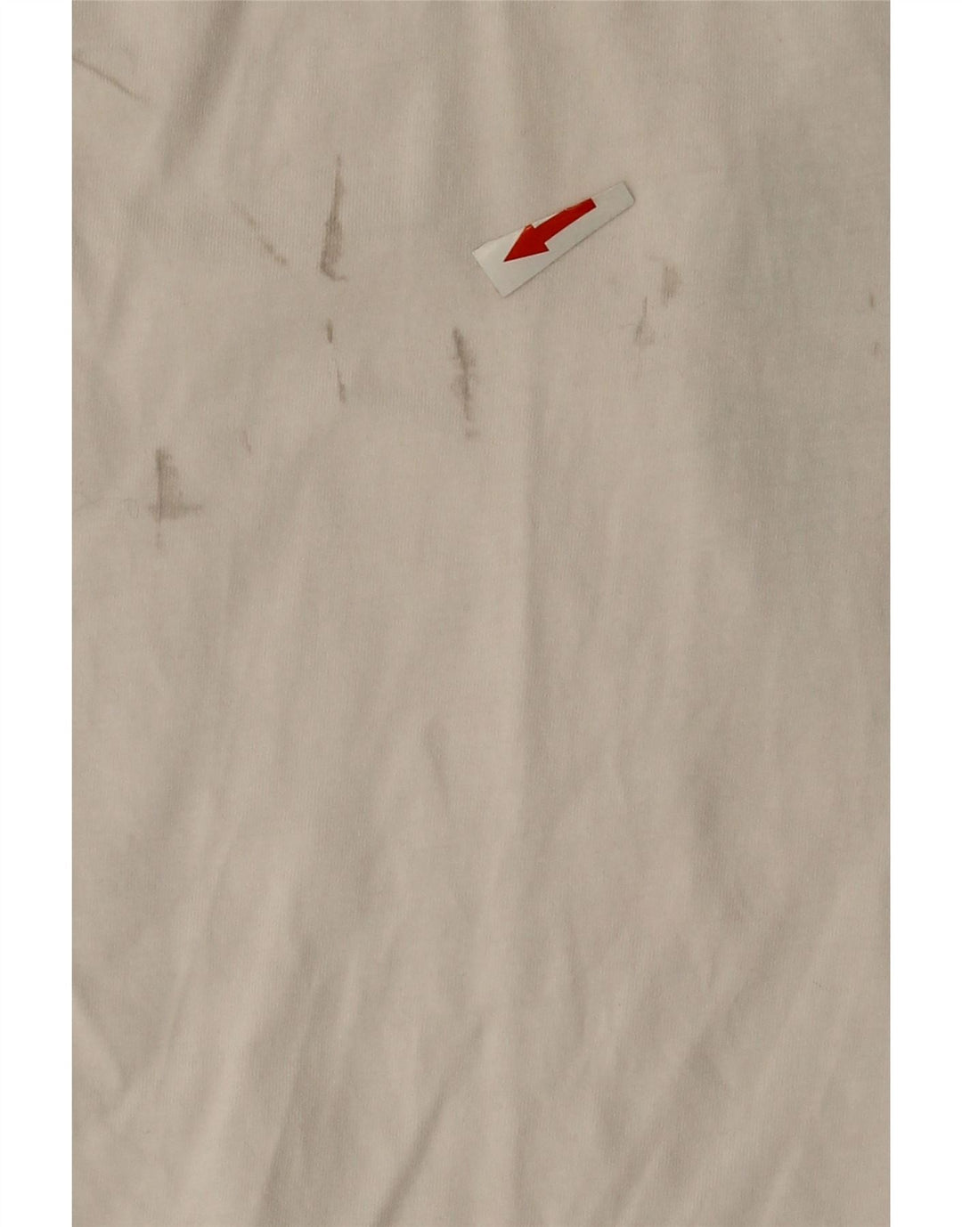 Tommy Hilfiger Herren-T-Shirt mit Grafik, Größe L, aus weißer Baumwolle