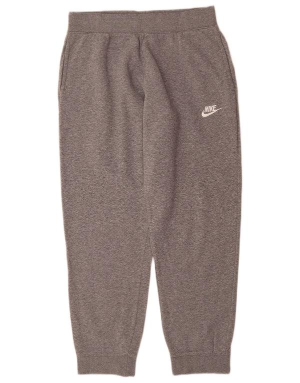 Nike Mädchen-Trainingshose, 13–14 Jahre, XL, grau gefleckte Baumwolle