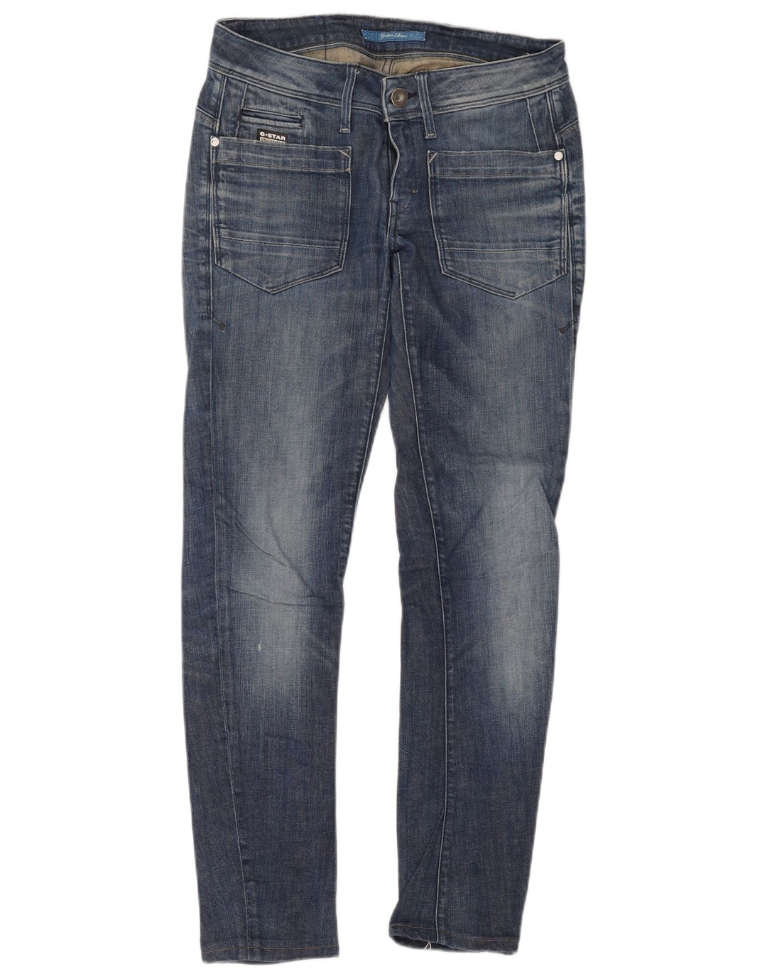 G-Star Herren Slim Jeans W29 L30 Blaue Baumwolle