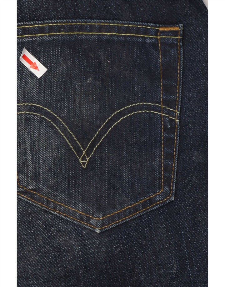 Levi's Herren 765 Flared Jeans W32 L30 Marineblaue Baumwolle