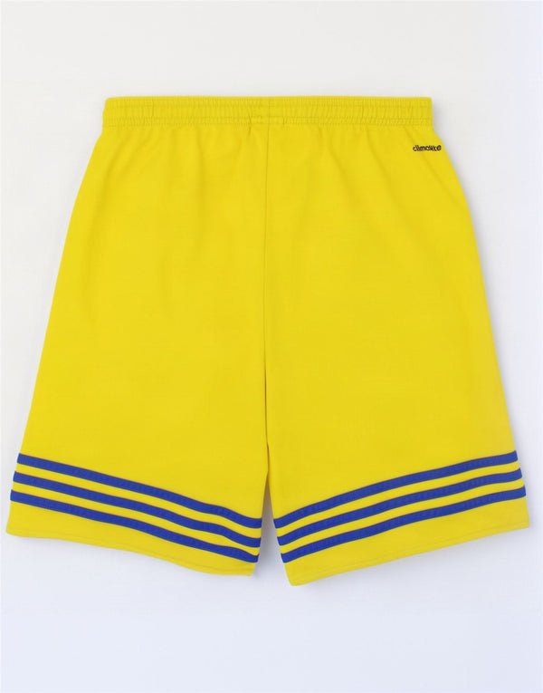 Adidas Jungen Climalite Sport Shorts 13–14 Jahre XL Gelb Farbblock