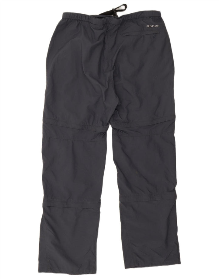 Gerade Wanderhose für Damen von Rohan, mittelgroß, W30, L27, Grau, Polyamid