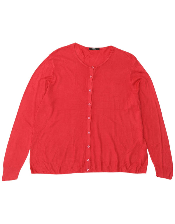 Marks & Spencer Damen Strickjacke Pullover UK 22 3XL Rosa