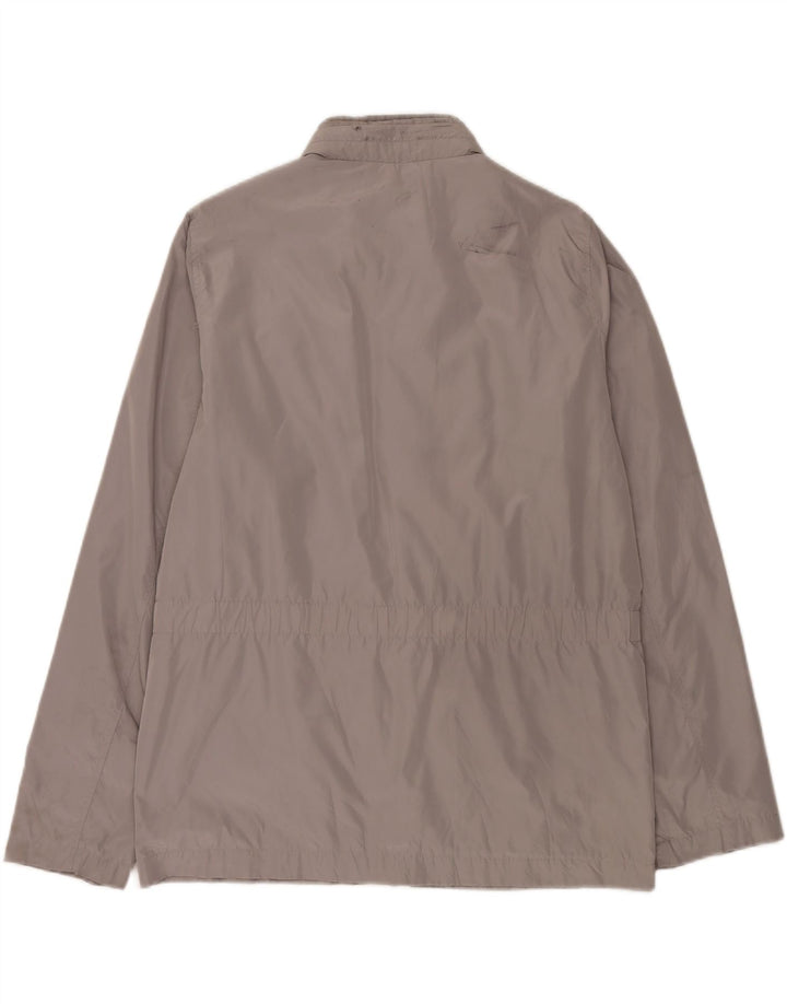 CARRERA Herren-Utility-Jacke mit Kapuze, reguläre Passform, UK 40, großes graues Polyester
