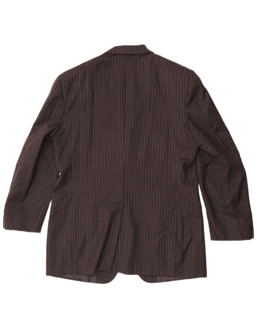 Cerruti 1881 Herren-Blazerjacke mit 3 Knöpfen, IT 52 XL, grau gestreifte Wolle