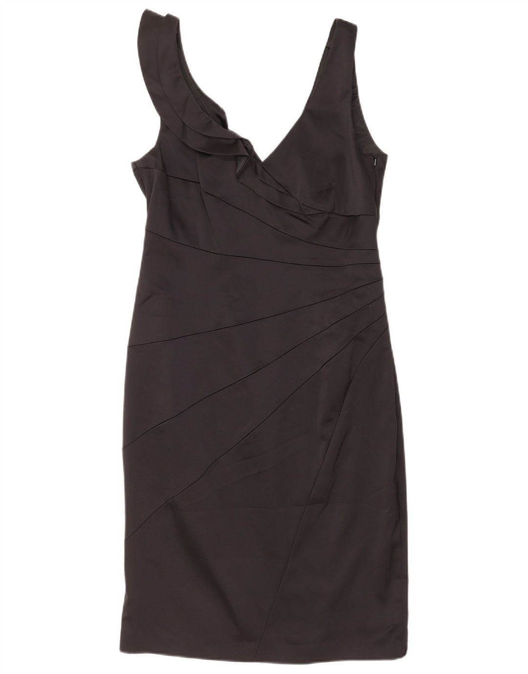 Coast Ärmelloses Etuikleid für Damen, UK 12, Mittelschwarz, Acetat