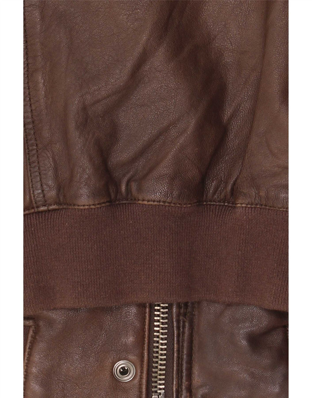 Vintage Herren Lederjacke UK 40 Large Braun